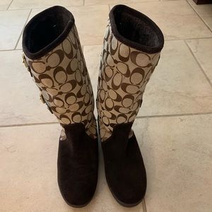 coach winter boots